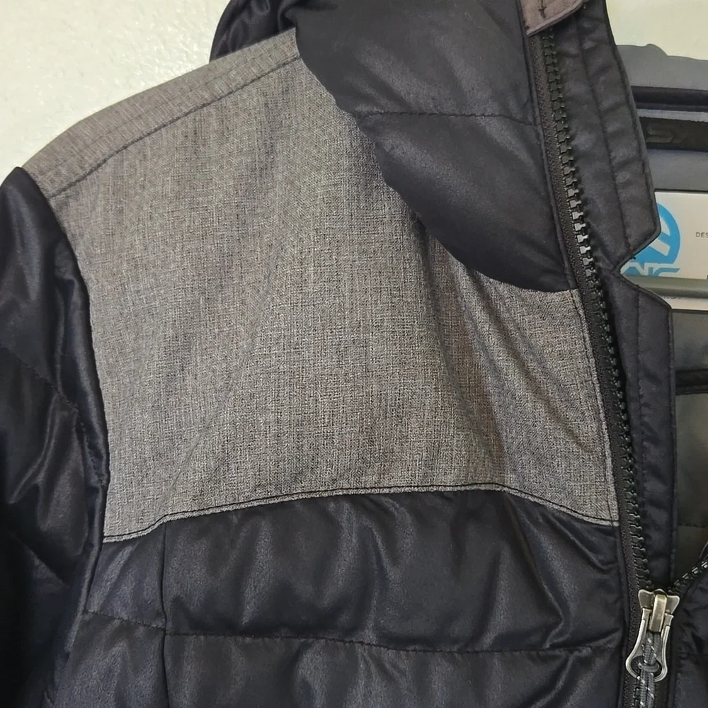 Sync Black Puffer Coat Size Large